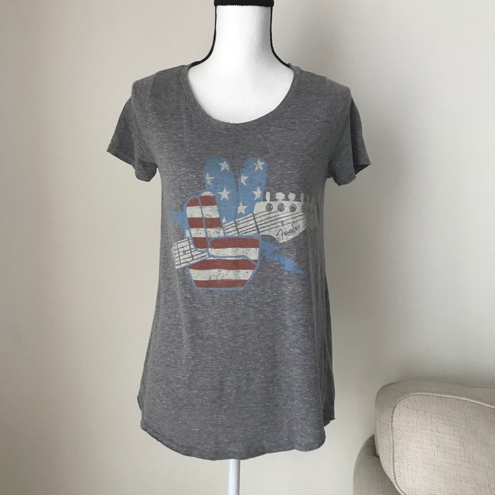 Lucky Brand Fender Peace Tee